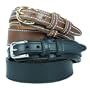 Men's Ranger Belt 1 1/2" Ranger style oiled & waxed work belt. Brown, Size 38