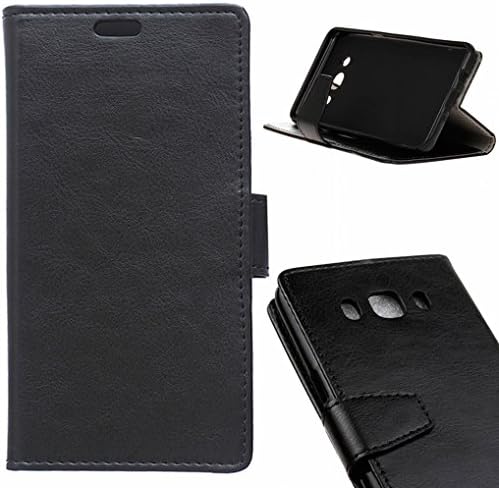 Bairry Samsung Galaxy J7 (2016) / J710F / J710M / J710H (5.5 inches) Case,(Crystal Buckle) Wallet Cover Stand Feature Card Solts PU Leather Flip Screen Protector Magnetic Closure (Black)
