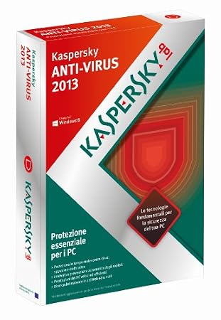 Kaspersky Anti-Virus 2013 - 1 Desktop Italian Edition