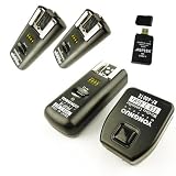 RF-602 Wireless Remote Flash Trigger x 3 Receiver for NIKON D1/D2/D3/D50/D60/D90/D200/D300/D700 Digital SLR Cameras plus AGPtek USB all-in-one Card Reader
