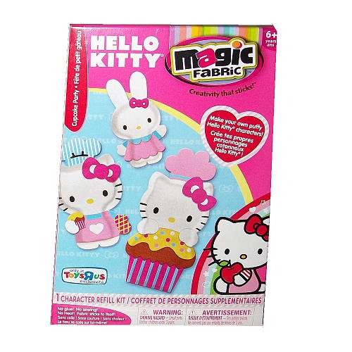 Magic Fabric Hello Kitty Cupcake Party Refill Kit