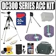 Deluxe Accessory Kit for Canon DC310/ DC320/ and DC330 DVD Camcorders