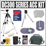 Deluxe Accessory Kit for Canon DC310/ DC320/ and DC330 DVD Camcorders