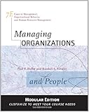 Managing Organizations and People, Modular Version