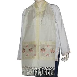 Fashion Accessories Brocade Silk Scarf 22 x 72 inches (ssb048)