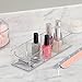 InterDesign Clarity Cosmetic Organizer Tote for Vanity or Medicine Cabinet – Perfect Storage for Makeup or Cosmetics, Small