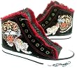 Womens Highrise Patent 18FHR201W Ed Hardy Shoes