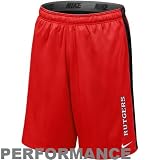  : Nike Rutgers Scarlet Knights Scarlet-Black Varsity Mesh Performance Shorts