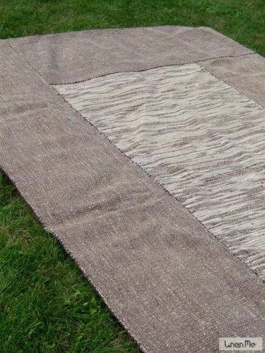 Linen Rug Natural