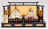 ひな人形 真多呂 親王飾り 木目込み人形　 ひな人形【人形屋ホンポ特選品】1801
