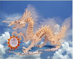 Dragon 3D Woodcraft Construction Kit, Small