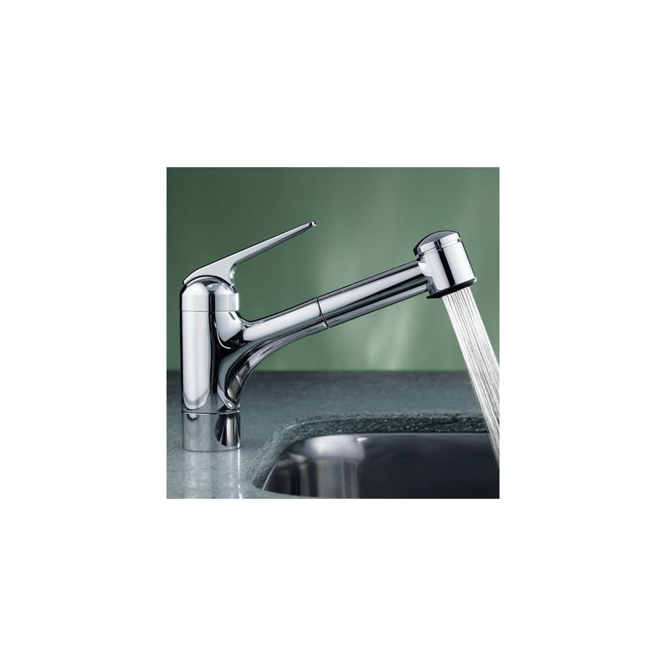 Chrome 9 Kwc Faucets 10 061 033 000 Domo Pull Out Kitchen Faucet