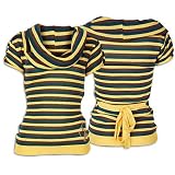 Baby Phat - Baby Phat Belted Cowl Neck S/S Sweater - Women's