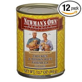 Newman's Own Organics Canned Dog Food