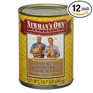 Newman's Own Organics Canned Dog Food