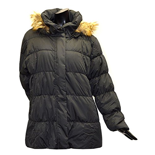 レディス ダウンコート Le-Lionceau ハーフコート 836021-14(チャコール)