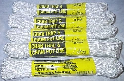 F.J. Neils 48' Super Strong Braided Crab Trap Line