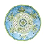 Le Cadeaux Benidorm Blue Melamine Dinnerware, SaladPlate