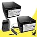 Halcyon 2500 mAh TWO NP-FV100 Lithium Ion Batteries and Charger Kit for Sony NEXVG10, NEXVG20, NEXVG30, NEXVG900 Handycams & Sony DCR-SR68, DCR-SX45, DCR-SX65, DCR-SX85, HDR-CX130, HDR-CX190, HDR-CX200, HDR-CX210, HDR-CX220, HDR-CX230, HDR-CX250, HDR-CX260, HDR-CX290, HDR-CX380, HDR-CX430, HDR-CX580, HDR-CX760, HDR-PJ200, HDR-PJ230, HDR-PJ260, HDR-PJ380, HDR-PJ430, HDR-PJ580, HDR-PJ650, HDR-PJ710, HDR-PJ760, HDR-PJ790, HDR-TD10, HDR-TD20, HDR-TD30 HDR-XR260 Camcorders