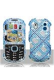 Samsung SCH-U460 Intensity 2 Full Diamond Graphic Case - Blue Plaid