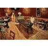 (24x36) Vincent Van Gogh Night Cafe with Pool Table Art Print Poster