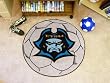 East Tennessee State Univ Soccer Ball 29" Round Floor Mat (Rug) - East Tennessee State Buccaneers