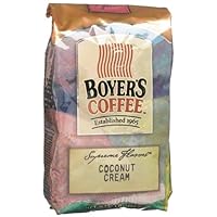 Boyer's Coffee Coconut Cream, 16-Ounce Bags (Pack of 2)