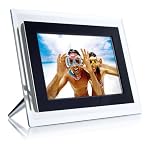 Philips 6.5-Inch Digital Photo Frame (Clear & Black)