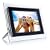 Philips 6.5-Inch Digital Photo Frame (Clear & Black)