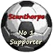 Scunthorpe United No 1 Supporter**58mm Round Keyring-Mirror Back**