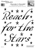 RoomMates RMK0036SS Reach for The Stars - Peel and Stick Single Sheet