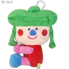 おかあさんといっしょ《ともだち8にん》カラビナ付きぬいぐるみポーチ【マーシャ】☆NHKキャラクターグッズ(小物入れ)通販☆