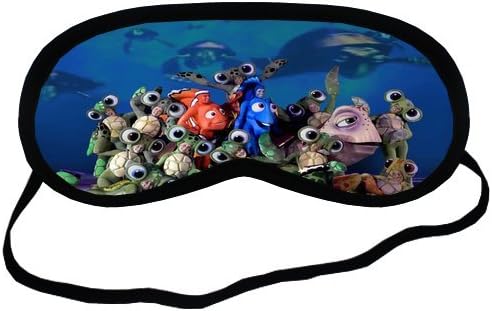 Finding Nemo Cartoon Sleeping Mask Comfortable Face Blindfold Cotton Soft Smooth Eyes Sleeping Mask Easy Carry For Travel or Office