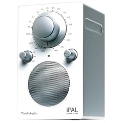 Tivoli iPAL Outdoor-Radio passend zu iPod in wei�/silber
