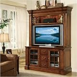 Hooker Furniture 366-70-465 / 366-55-580 Waverly Place Console with Hutch in Cherry
