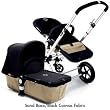 Bugaboo Cameleon Stroller - Sand Base - Black Canvas