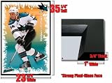 Framed San Jose Sharks Poster Jonathan Cheechoo Fr4387