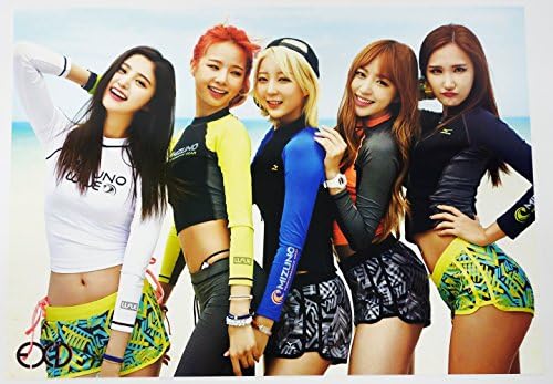 EXID - 12 PHOTO POSTERS + STICKER SET A3 Size Bromide