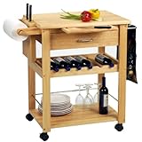 Kitchen Cart, Deluxe By Winsome Wood