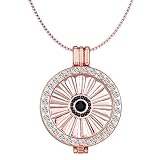 New Arrival Luxury Commemorate Coin Locket Pendant Necklace - The Sun Shine Brightly
