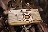 [100% Natural Wood] Natural Bamboo Case for iPhone 4 (Camera) by SigniCASE