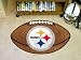 Fanmats 5828 NFL Pittsburgh Steelers Football Mat