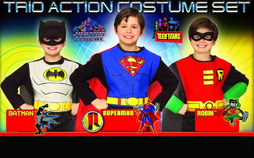 Boys Superhero Costume Set