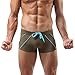 Baleaf Men's Swimming Briefs Trunks Stripes Style