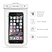 OCASE Waterproof Phone Case, Universal Waterproof Bag Dry Bag With Neck Strap for Apple iPhone 6 6S, 6S Plus, SE 5S, Samsung Galaxy S7 Edge, S6 Note 5, HTC LG Sony Nokia Motorola - White