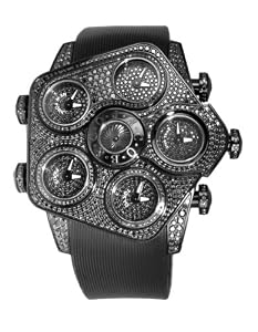 Jacob & Co. Grand GR5-1 Black PVD Metallic Dials 7.1Ct Black Diamonds 47mm Watch