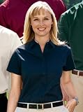 Ladies Easy Care Short Sleeve Shirt (comes in 24 colors!)