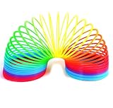 Giant rainbow slinky