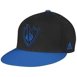 NBA Men's Snap Back Hat - Nf37Z, Dallas Mavericks, One Size , Dallas Mavericks , Black/Bright Blue
