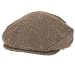 New Tweed Plaid Ivy Golf Driver Cabbie Hat Cap Brown Large Extra Large